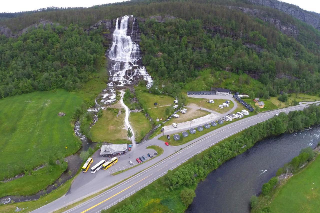 Tvinde Camping Hotell Skulestadmo Exteriör bild